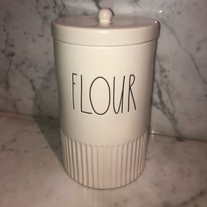 Rae Dunn large flour canister